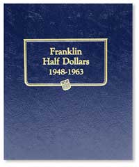 Whitman Franklin Halfs 1948-1963 Album
