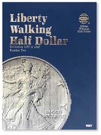 Whitman Coin Folder-Walk Half #2 1937-1947