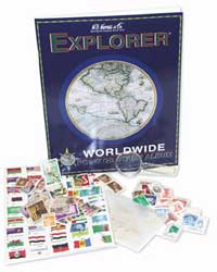 Harris Explorer Album W/Collection Kit