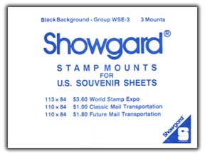 Showgard Expo Souvenir Sheet Set
