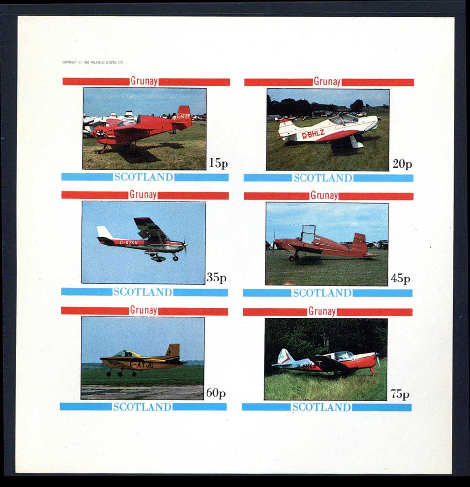 Grunay Flying Club Aircraft Imperf