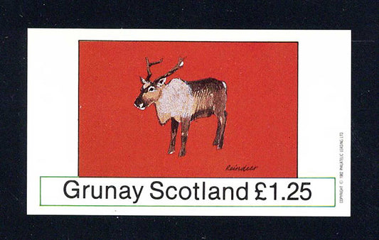 Grunay Deer Imperf £1.25