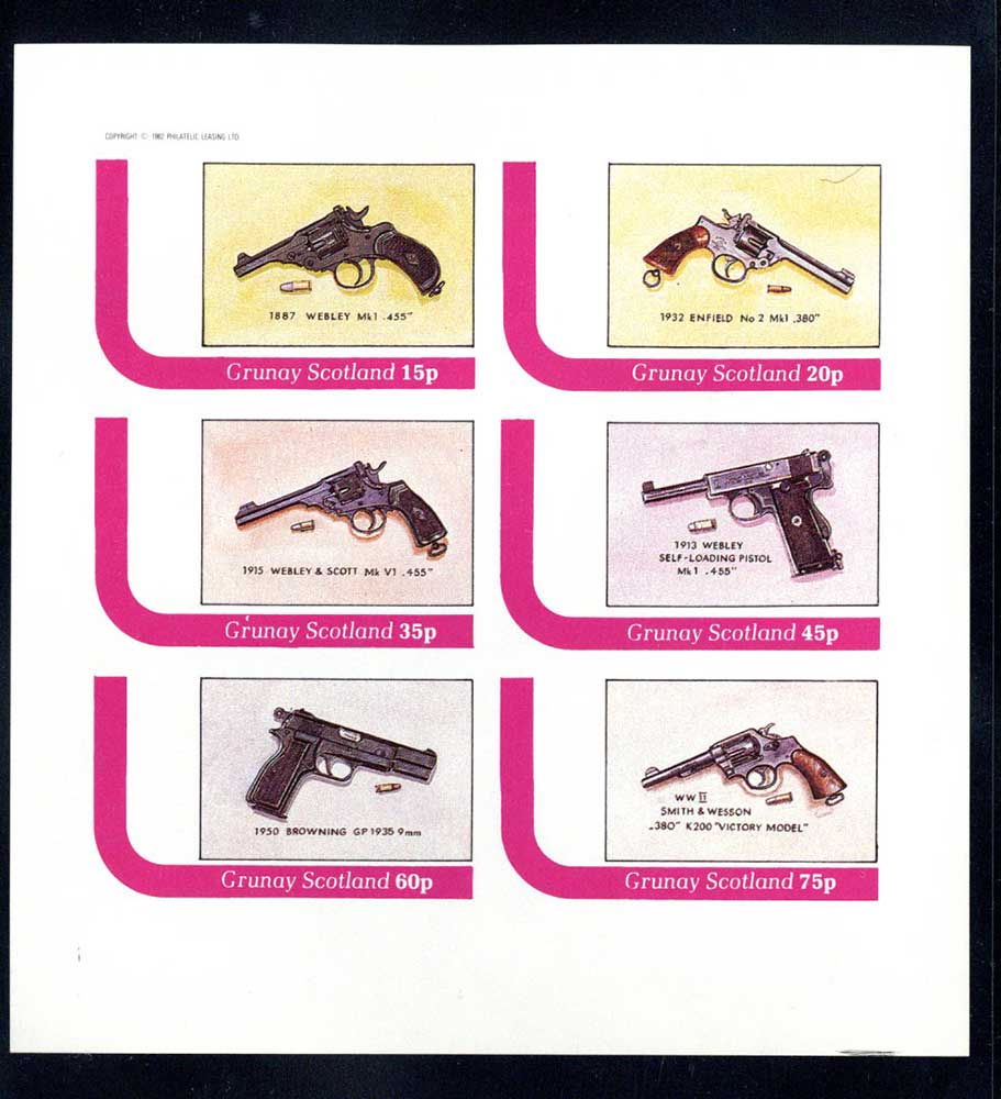 Grunay Hand Guns Imperf