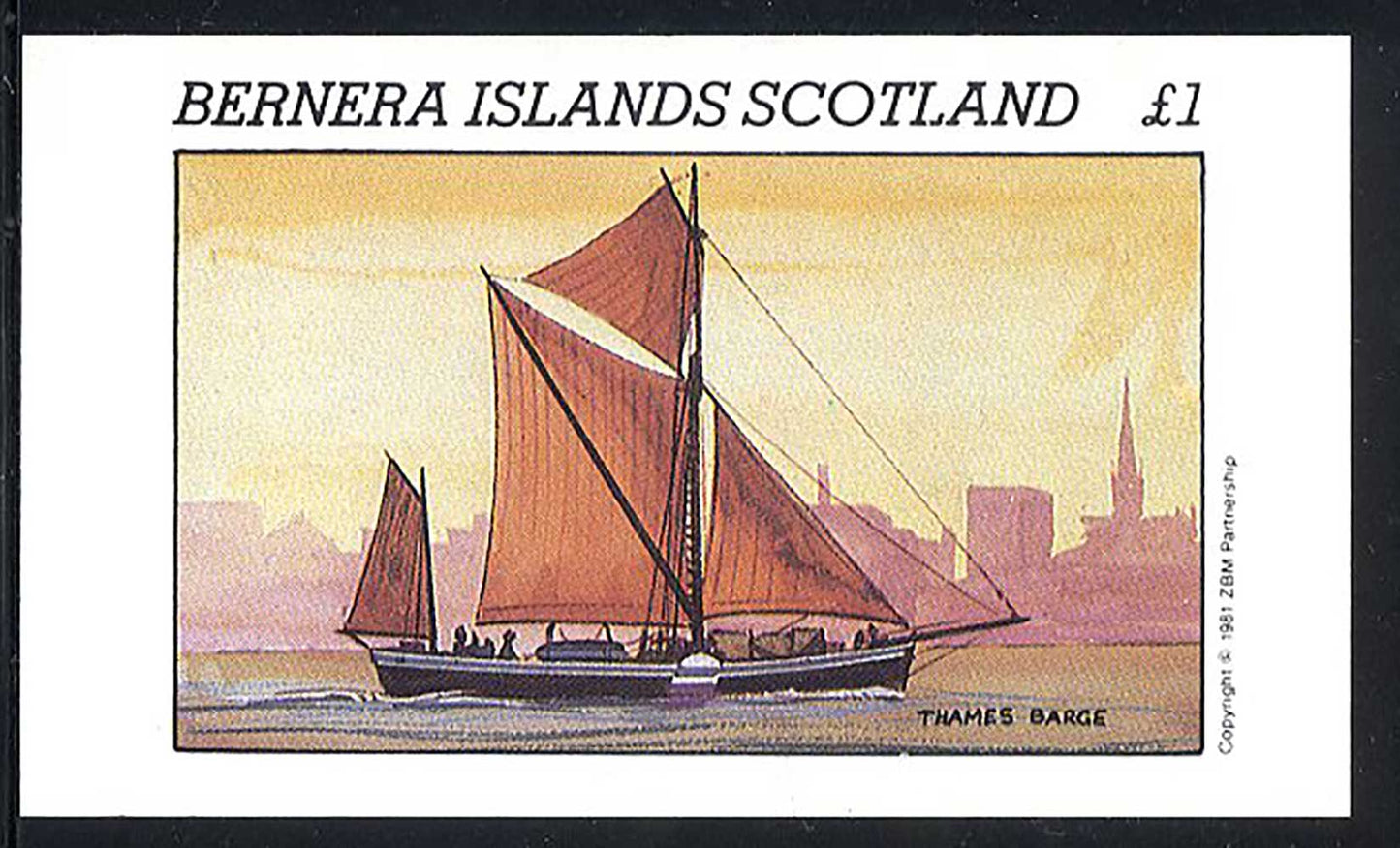 Bernera Historic Ships £1