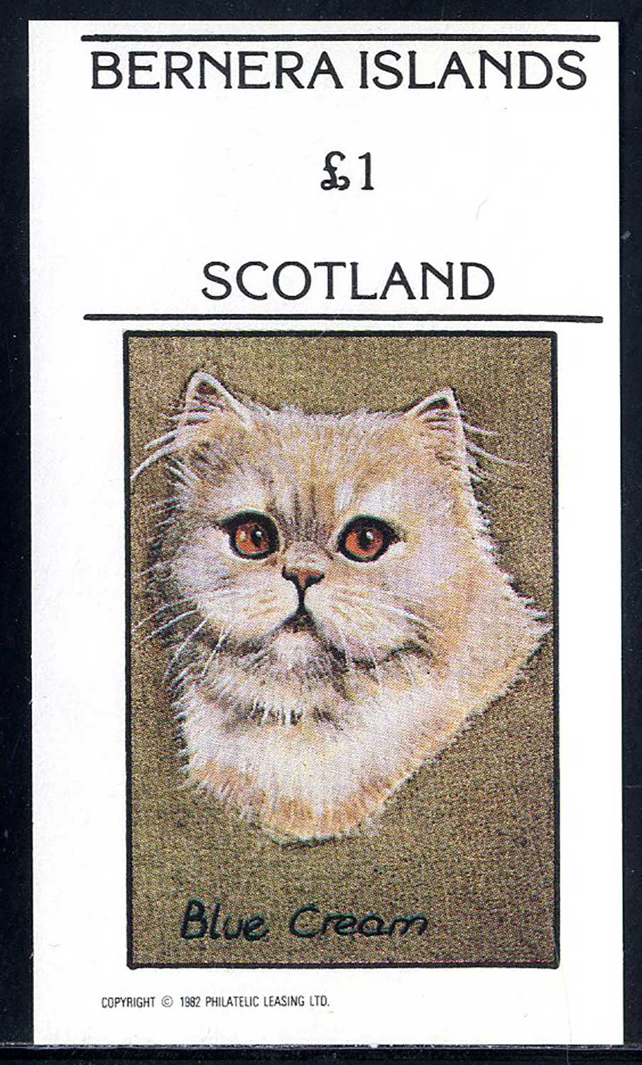 Bernera Cats Head £1