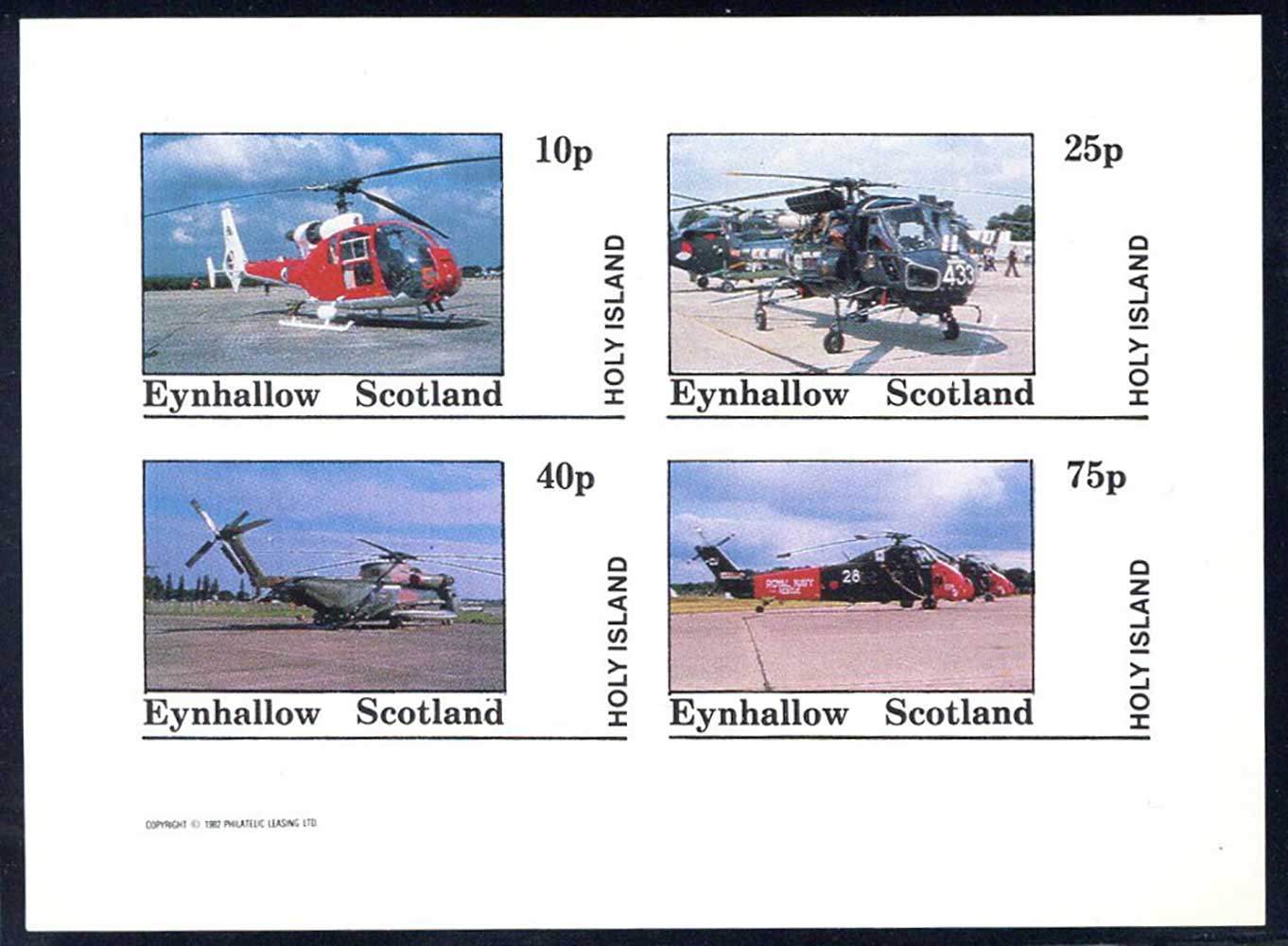 Eynhallow Varied Helicopters Imperf