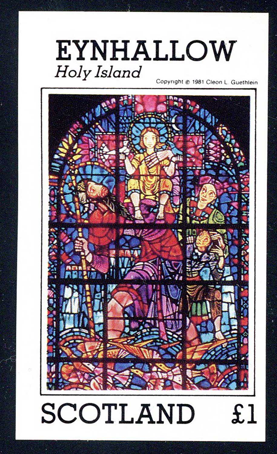 Eynhallow Stained Glass £1