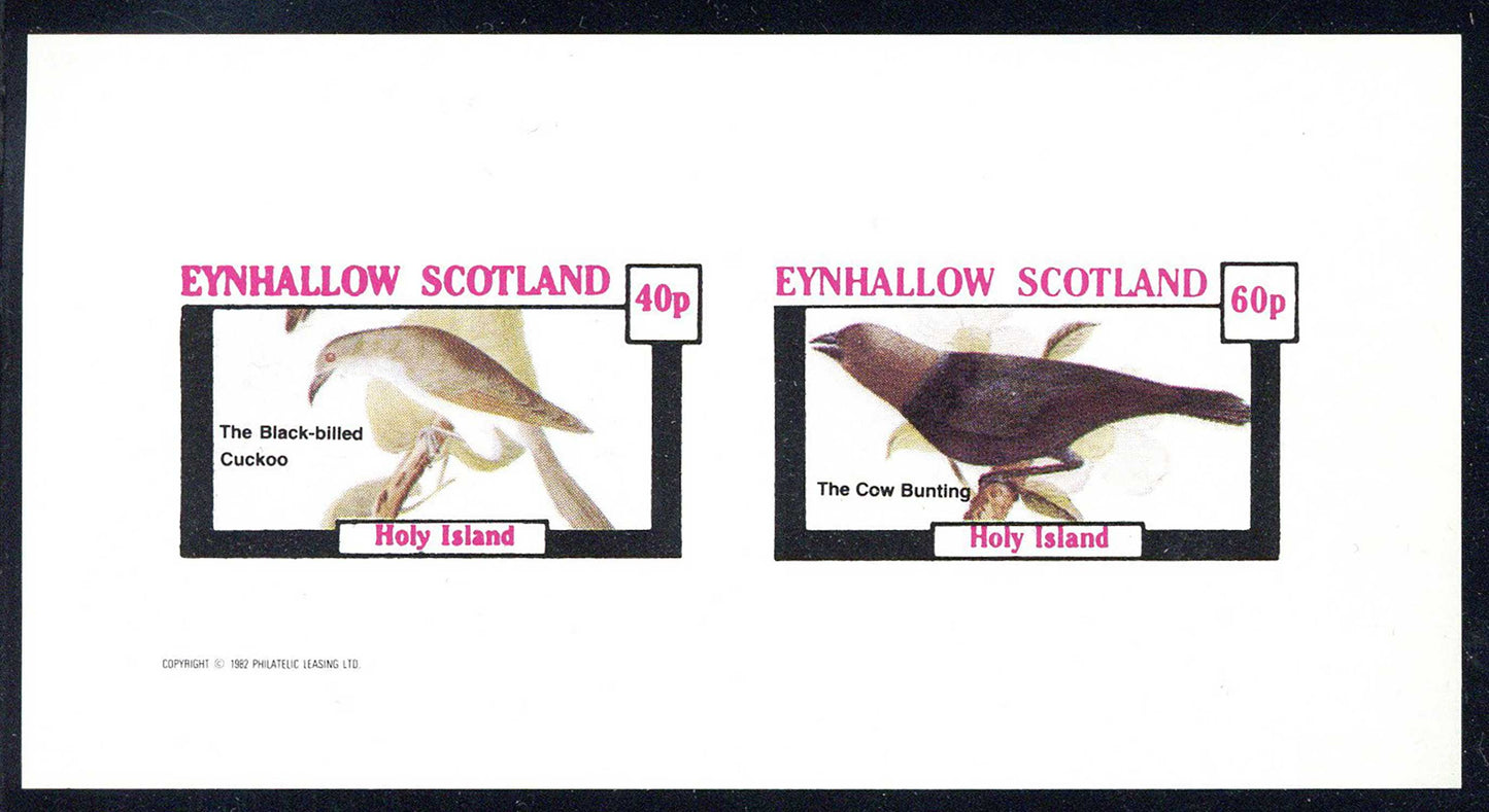 Eynhallow Small Birds Imperf