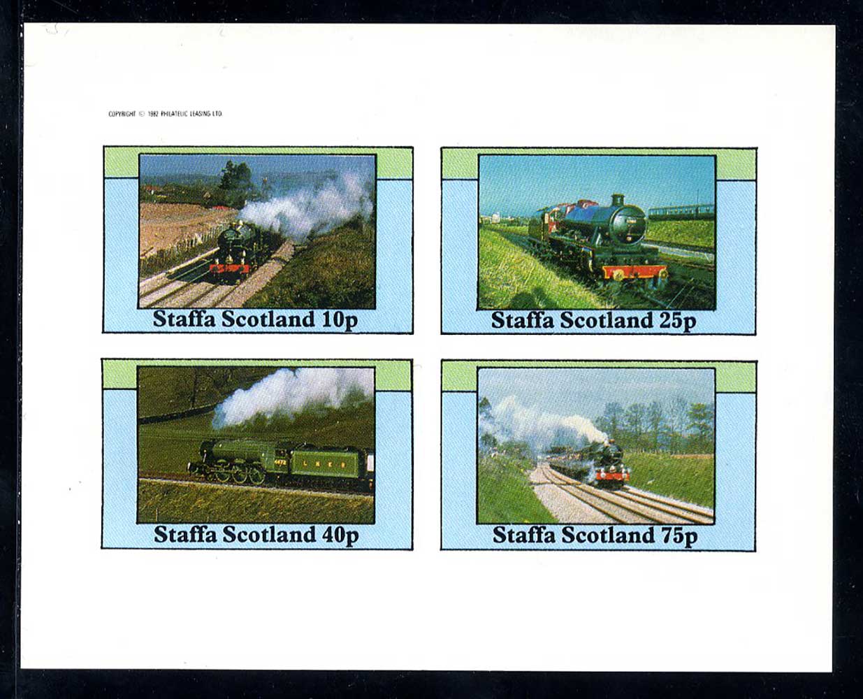 Staffa Locomotives Imperf