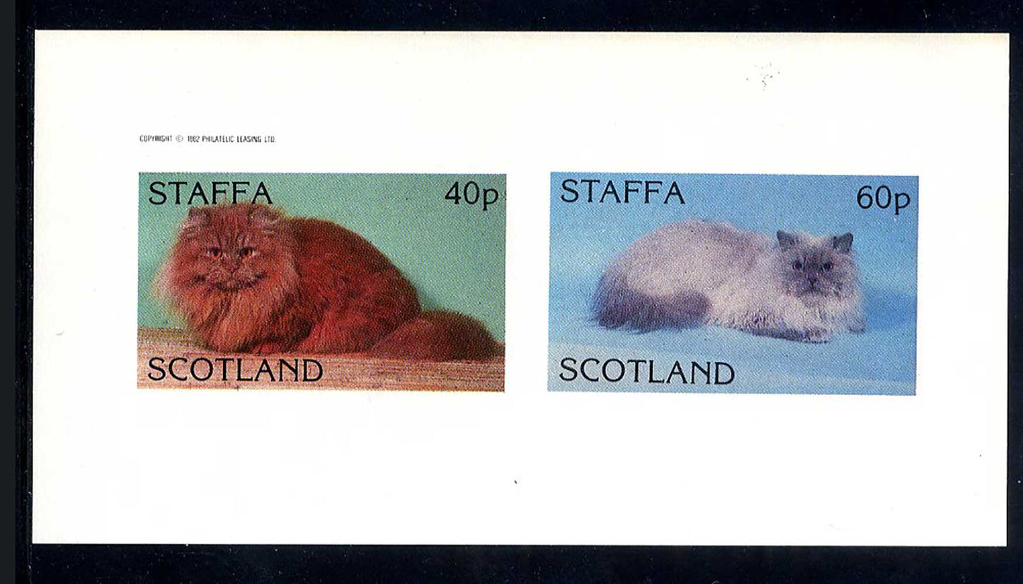Staffa Long Haired Cats Imperf