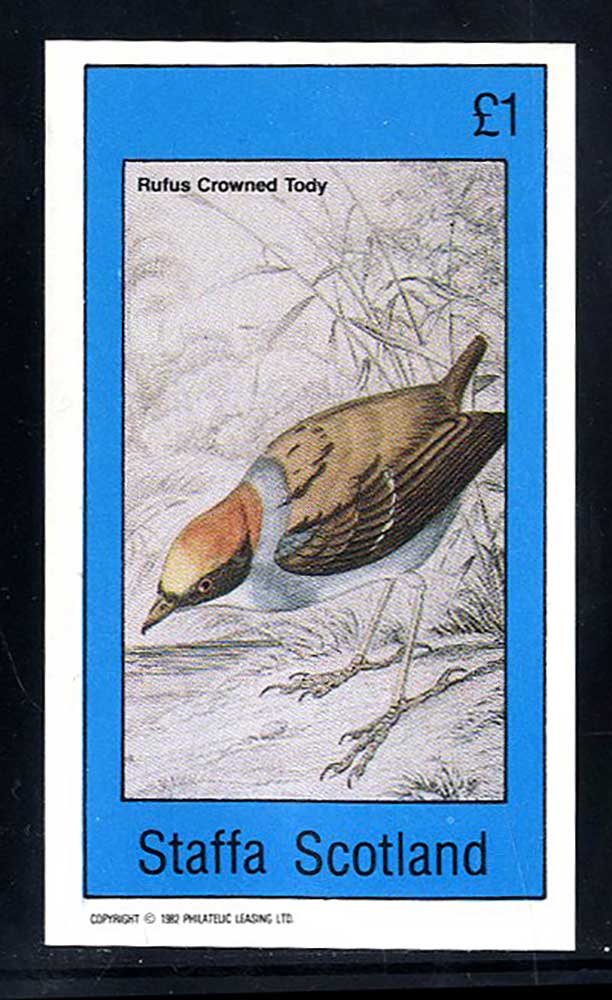 Staffa Small Birds £1