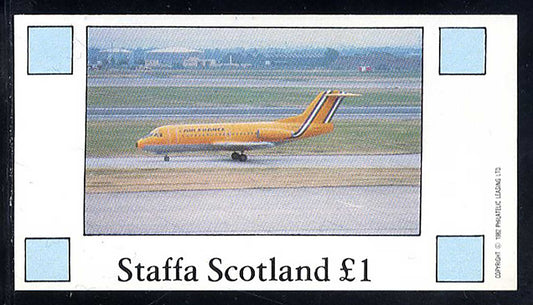 Staffa Passenger Planes £1