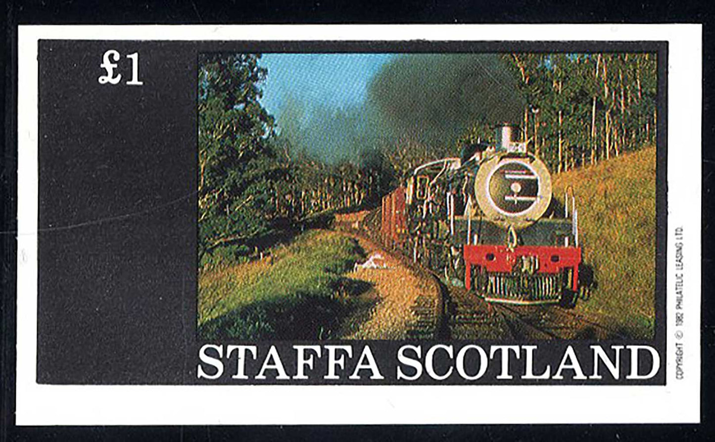 Staffa Engines In Landscape £1