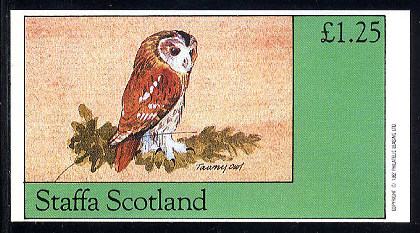 Staffa Owls And Birds Of Prey £1