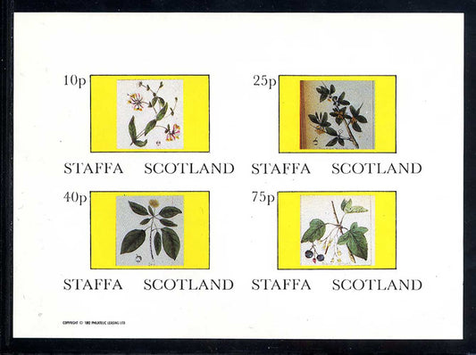 Staffa Botanical Prints Imperf