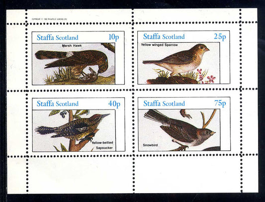 Staffa Various US Birds