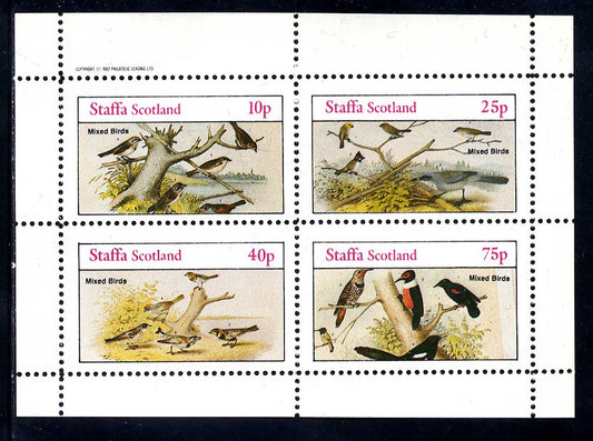 Staffa Mixed Birds And Fowls