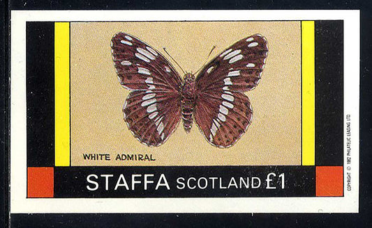 Staffa Interesting Butterflies £1