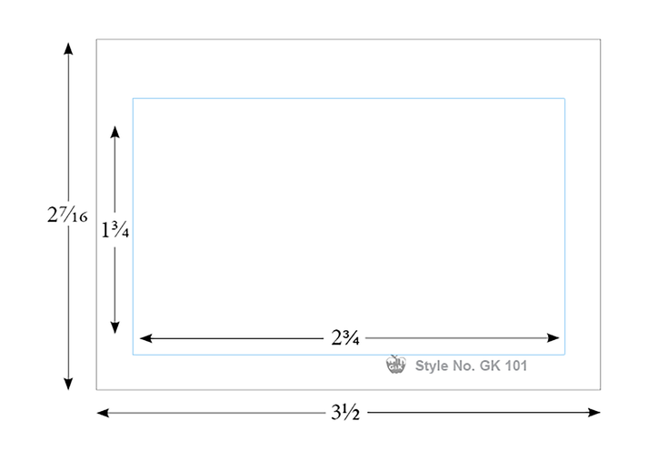 G&K 1000 #101 Blank Cards