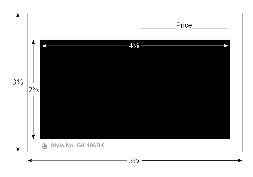 G&K 100 #106BK Cards