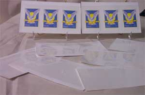 G&K 100 #107 Blank Cards