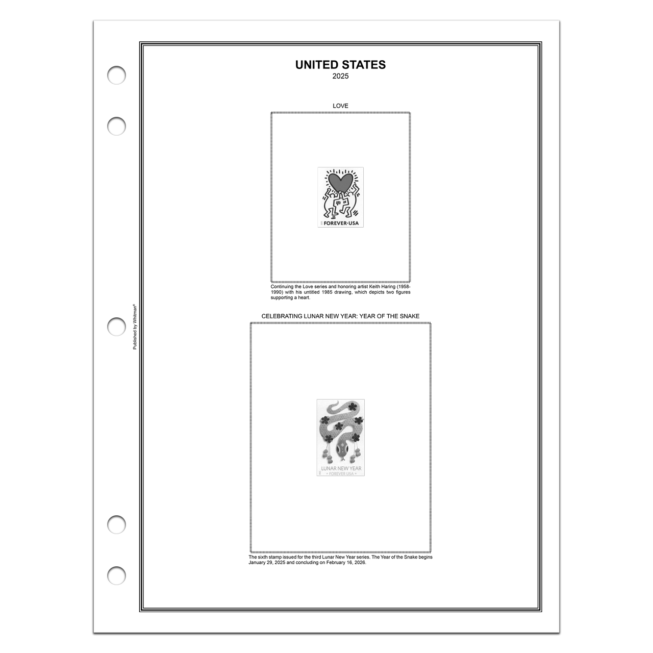 Harris Plate Block 2025