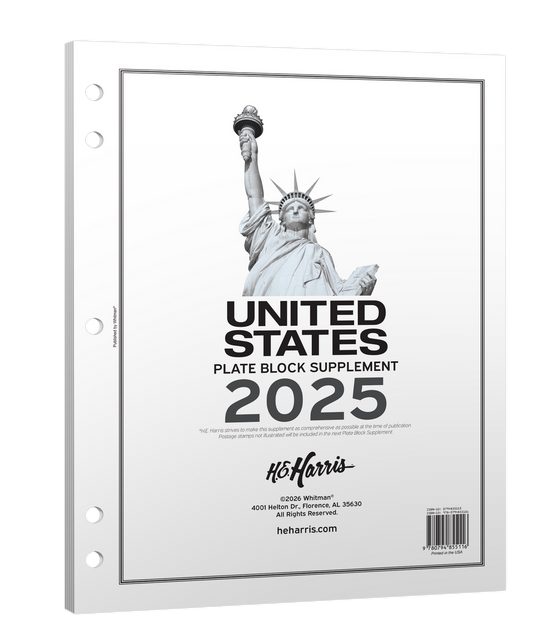 Harris Plate Block 2025