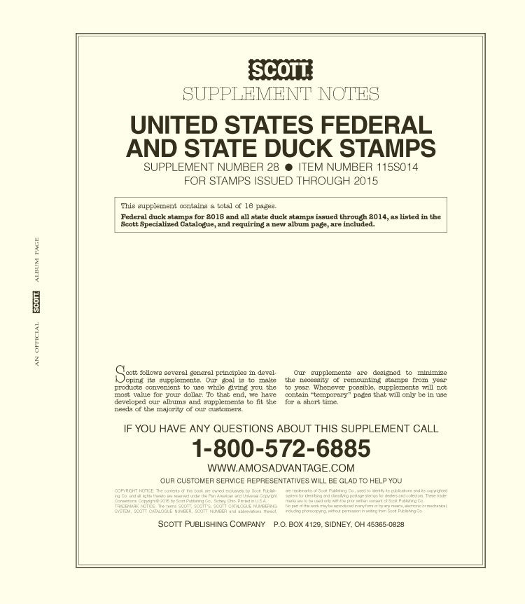 Scott US Hunting Permits (Duck) 2014 #28