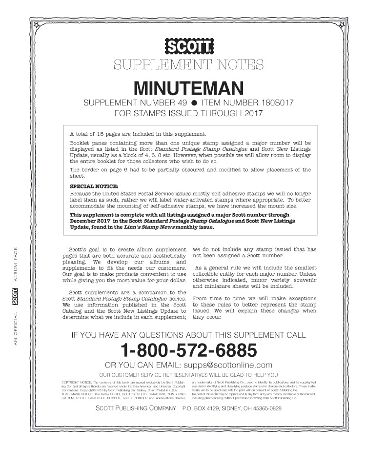 Scott US Minuteman 2017 #49
