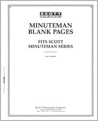 Scott US Minuteman Blank Pages
