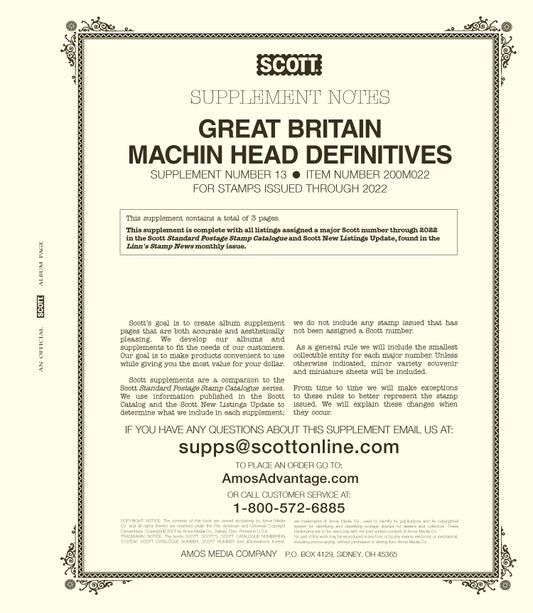 Scott Great Britain Machins 2022 #13