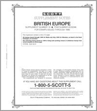 Scott British Europe 1996 #18