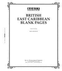 Scott British East Caribbean Blank Pages