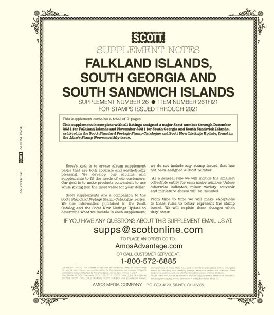 Scott Falkland Islands And South Georgia 2021 #26