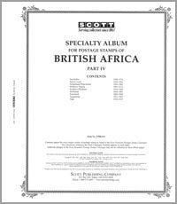 Scott British Africa Part 5: T-Z
