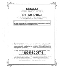 Scott British Africa 1996 Supp #8