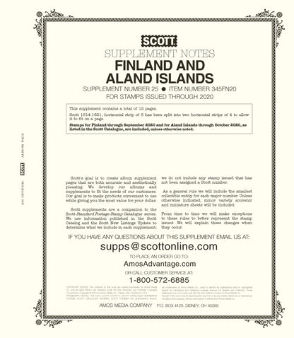 Scott Finland & Aland 2020 #25