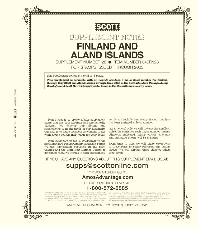 Scott Finland & Aland 2023