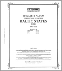 Scott Baltic States 1918-1940