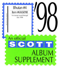 Scott Bhutan 1998 Supp #4