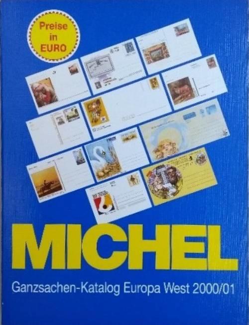 Michel Ganzsachen Katalog Europa West 2000/01