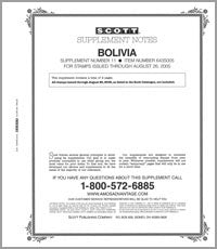 Scott Bolivia 2005 Supp #11