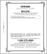Scott Bolivia 2006 Supp #12