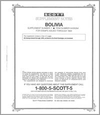 Scott Bolivia 1994 Supp #1