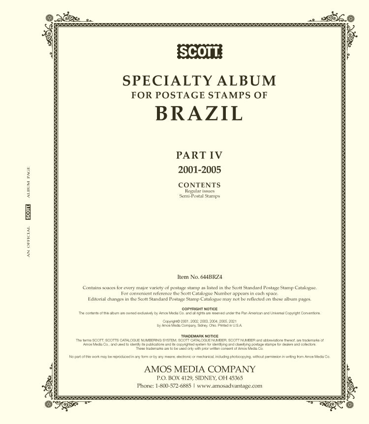 Scott Brazil Pages 2001-2006