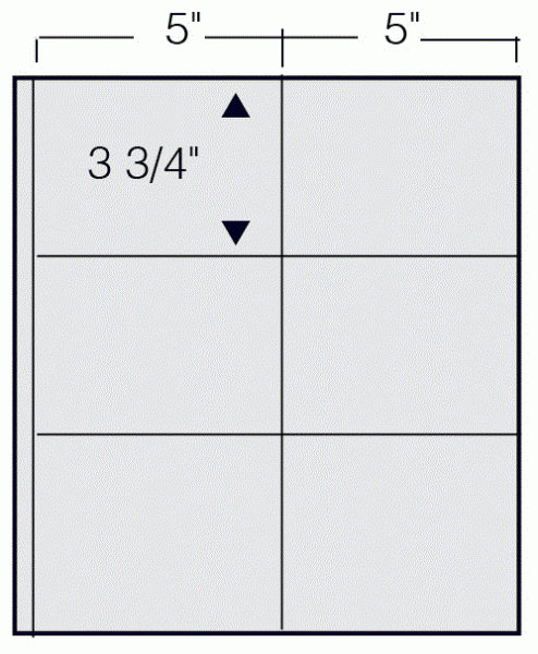 Safe Black Garant Page Per 5-6 Pocket 5″x3-3/4″
