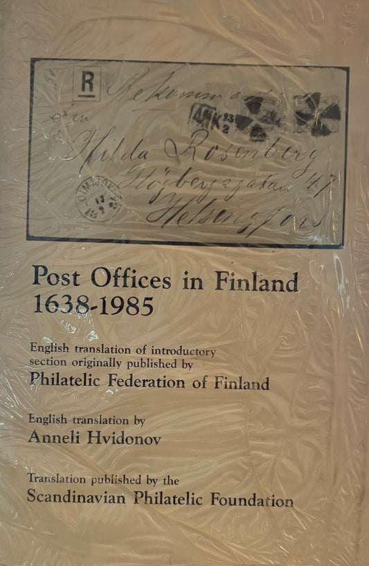 Post Offices In Finland 1638-1985