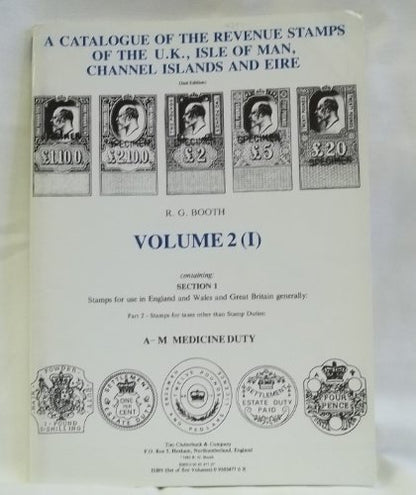 Catalogue Of The Revenue Stamps Of The United Kingdom, Isle of Man, Channel Isl and Erir