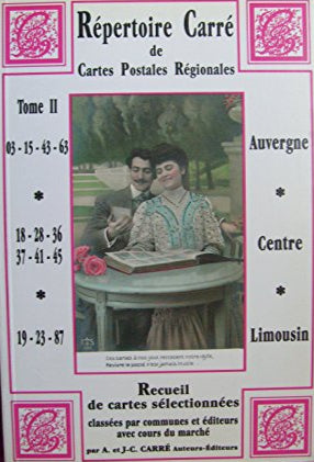 Répertoire Carré de cartes postales régionales de collection - 2 volume