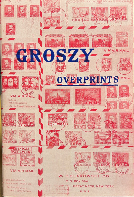 Groszy Overprints on Polish Stamps